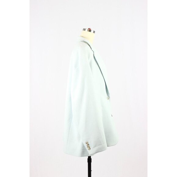 Aritzia BABATON ATELIER Vogue Cruise Blue Single Oversized Blazer Jacket, Size 3 - Picture 2 of 16